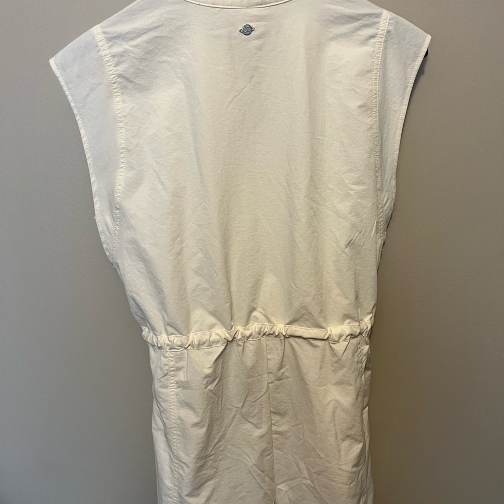 Carrie Underwood Calia  Sleeveless Zip-Up Romper drawstring waist pockets - Picture 2 of 14